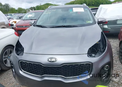 2017 Kia Sportage Ex из США, поврежденный, VIN KNDPNCAC1H7288155